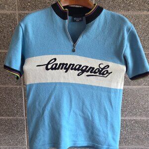Wool Campagnolo Cycling Jersey - Men's L